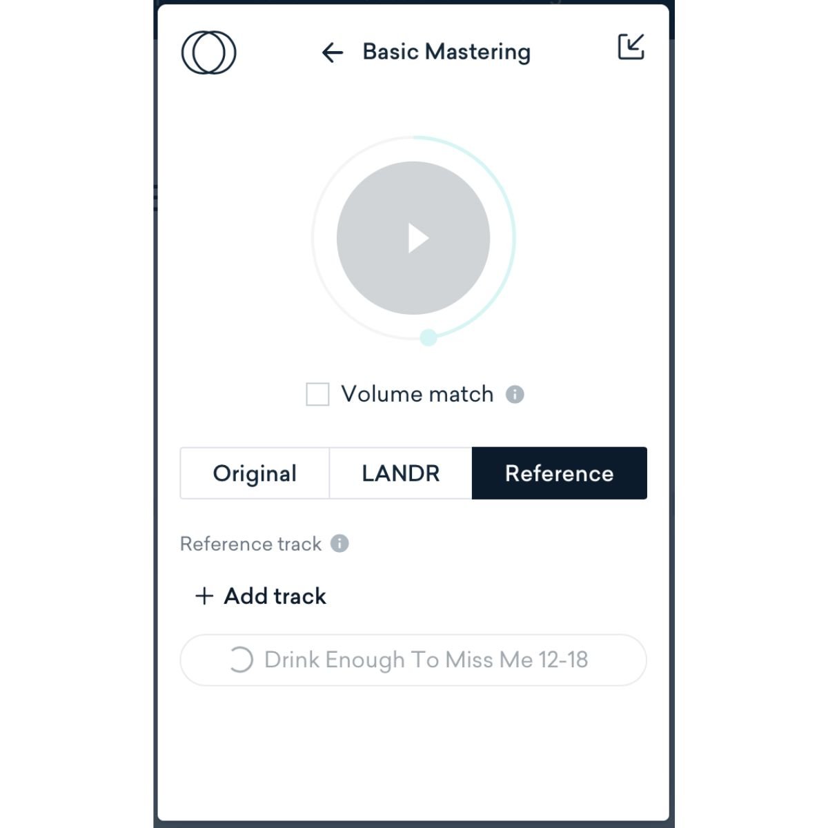 basic mastering reference