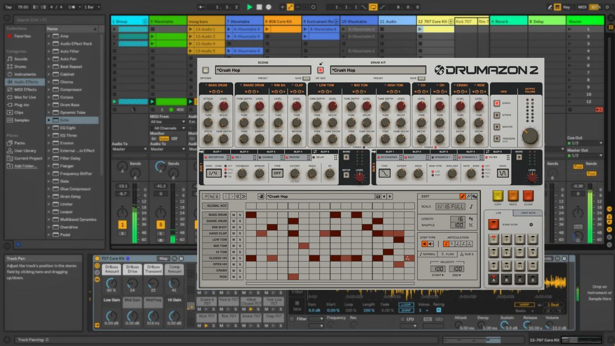 Discovering Drumazon 2: The Ultimate 909-Inspired Drum Machine Plug-In